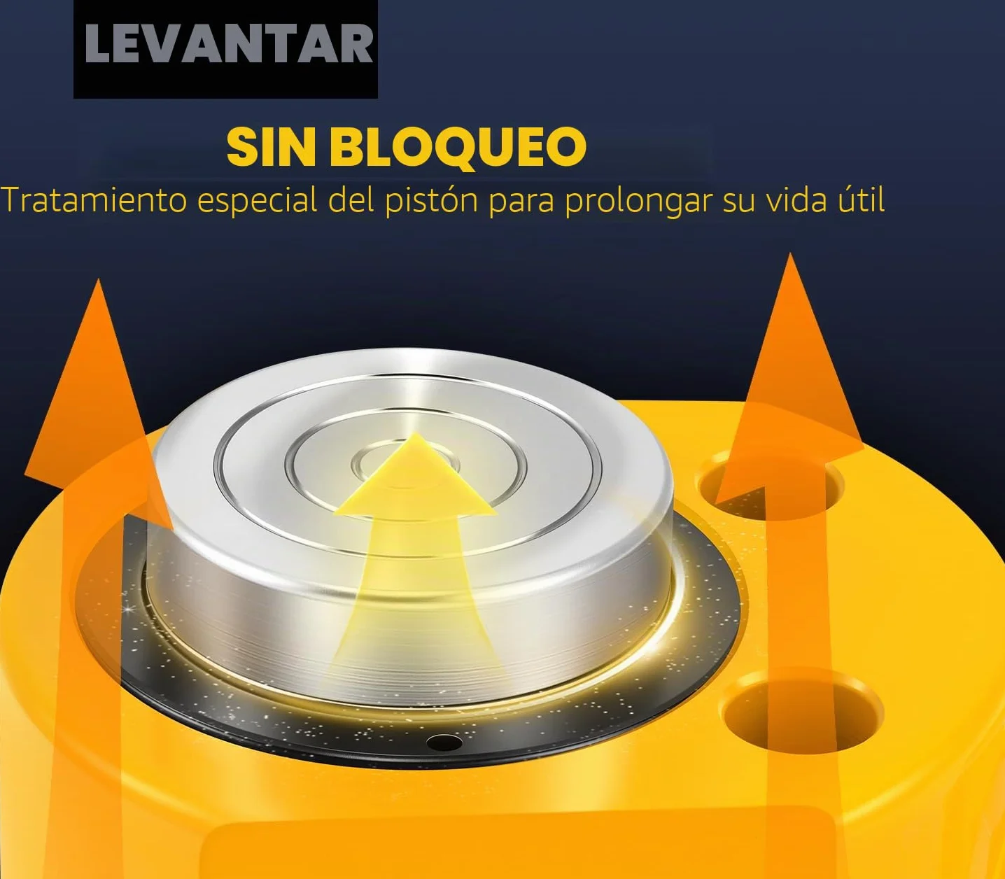 CGOLDENWALL Gato Hidráulico 20T con Bomba CP-180, 14mm Carrera, 58mm Altura Propia, Área Efectiva 33.16cm², para Maquinaria de Construcción (FPY-20T+CP-180)