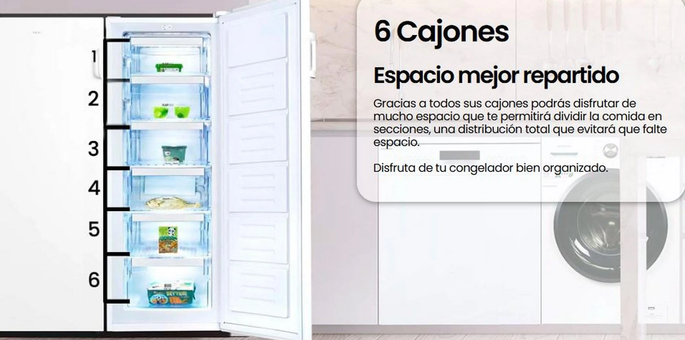 INFINITON Congelador Vertical CV-172L14BEM 172 Litros 143.5 cm Blanco