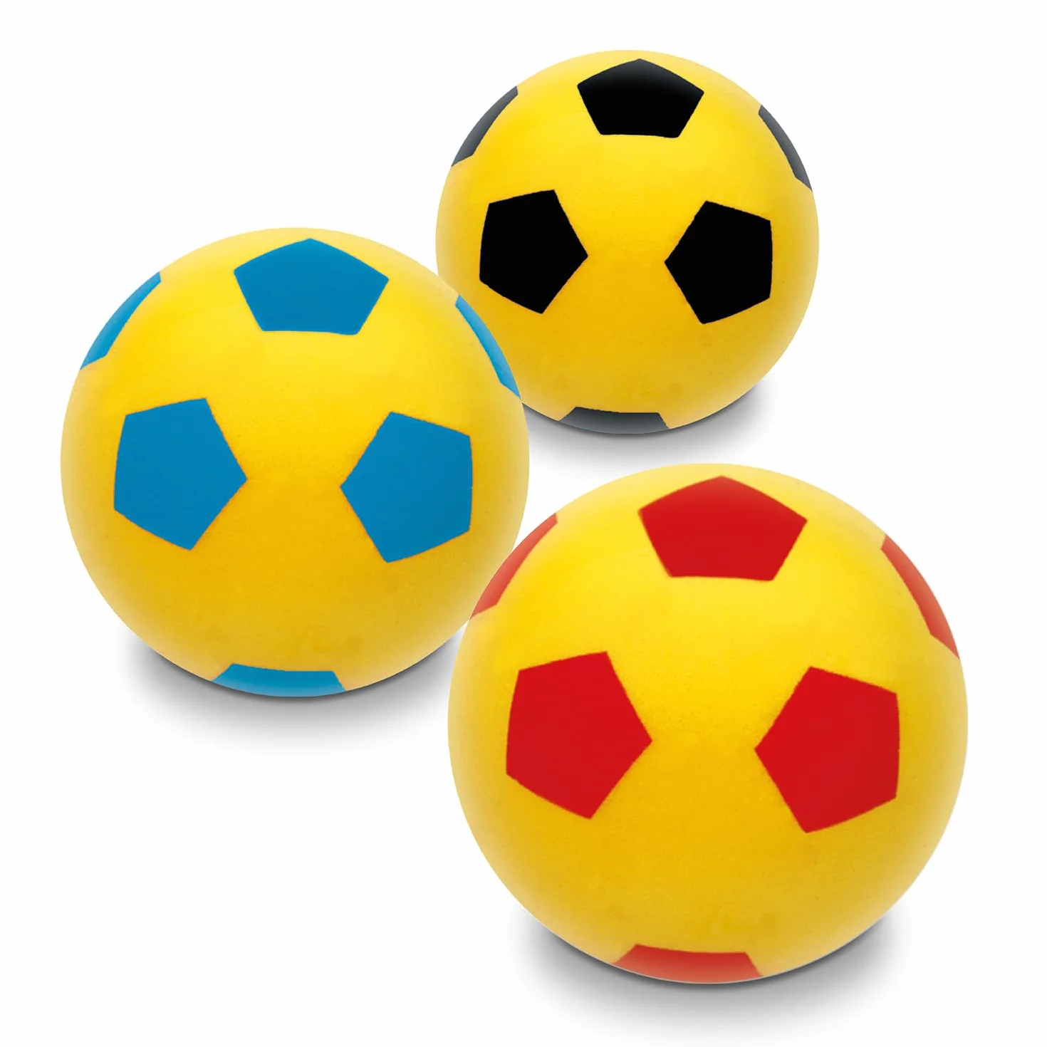Mondo Toys SOFT FOOTBALL 200 Pelota esponja diámetro 20 cm colores variados