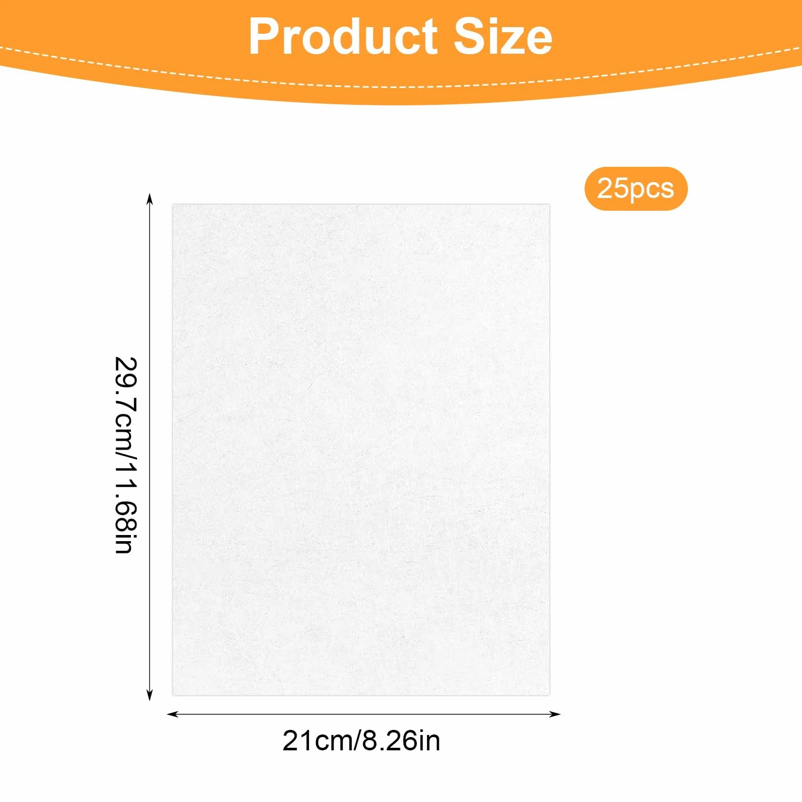 DELAESI A4 Shrink Plastic Sheets 25 hojas película retráctil translúcido para pintar