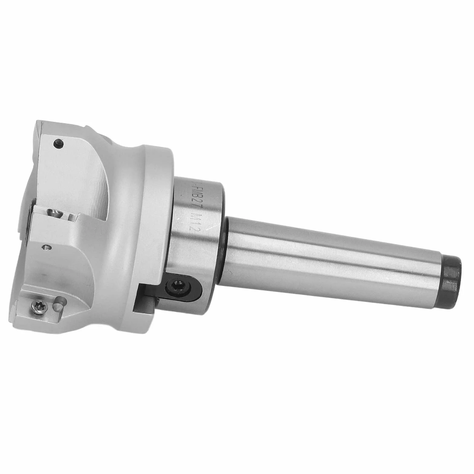 Juego de Portaherramientas de Fresado Frontal MT3 FMB27 con Cortador BAP 400R 80 27 6T e Insertos APMT1604 Material 40CR para Fresadoras CNC