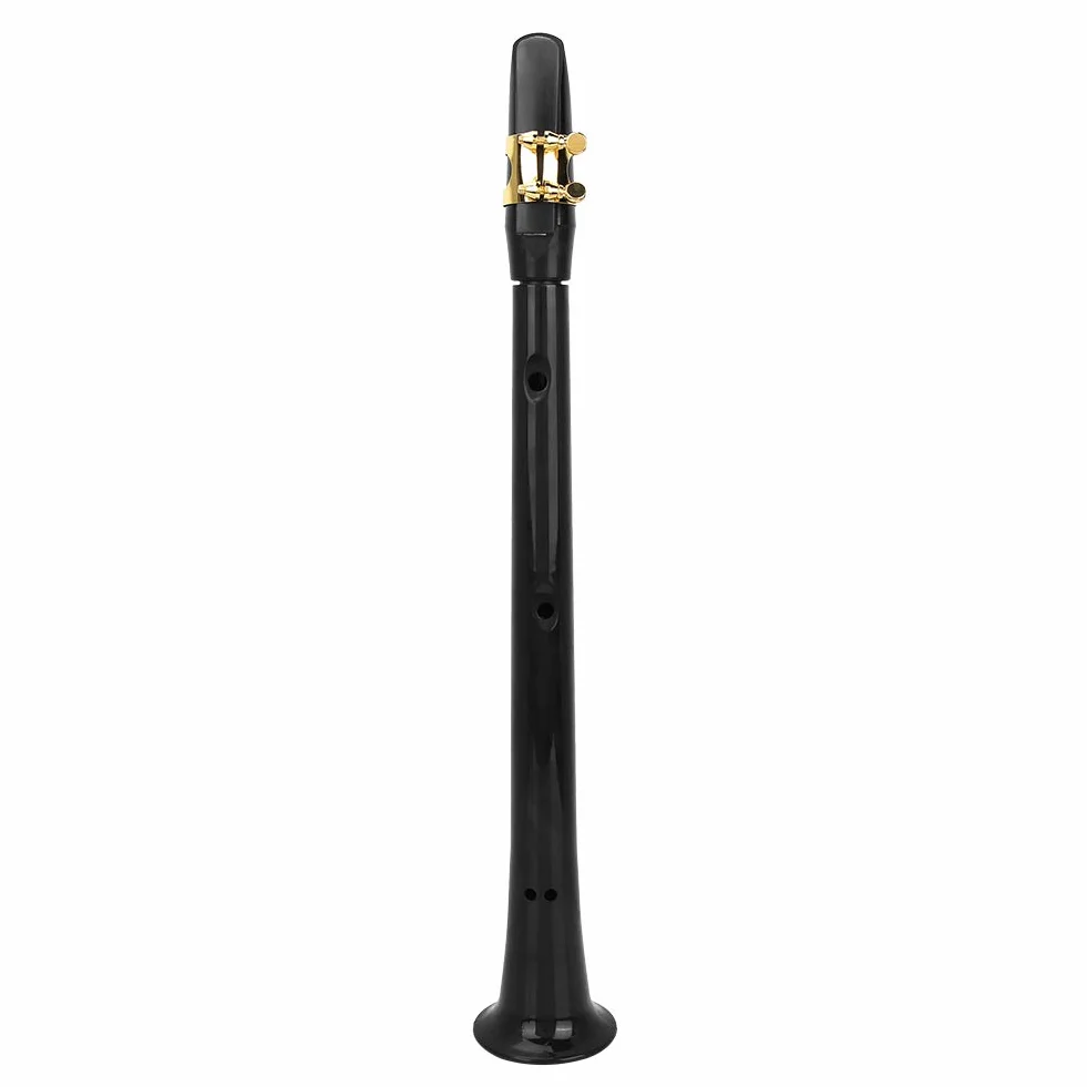 Mini Saxofón de Bolsillo Bb Tune Portátil con Bolsa de Almacenamiento para Músicos Principiantes