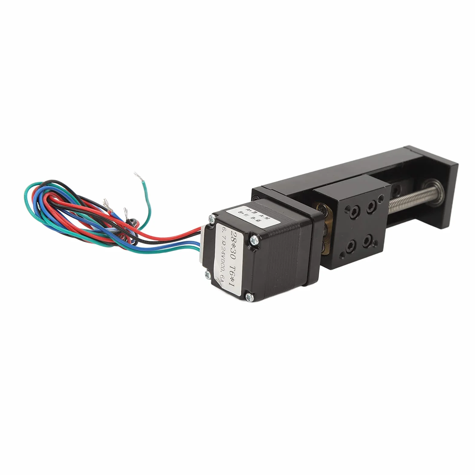 Cocoarm Mini Riel Lineal Actuador CNC 50 mm Movimiento Paso a Paso