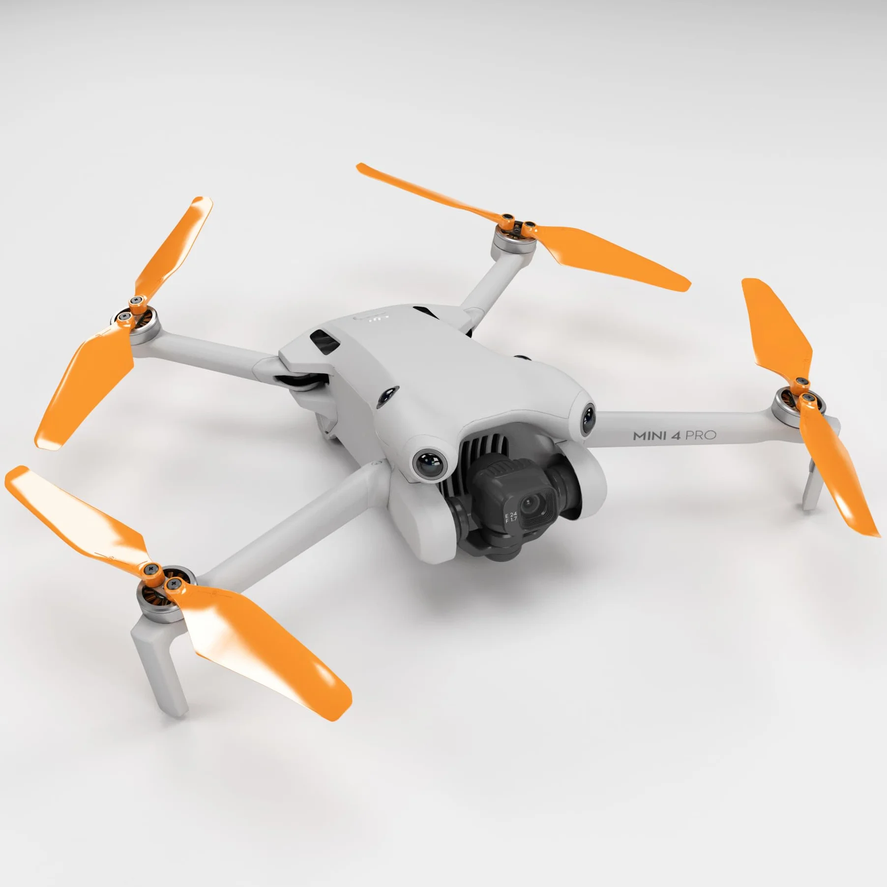 Master Airscrew Hélices Super Stealth para DJI Mini 4 Pro & Mini 3 Pro - Naranja, 4 hélices
