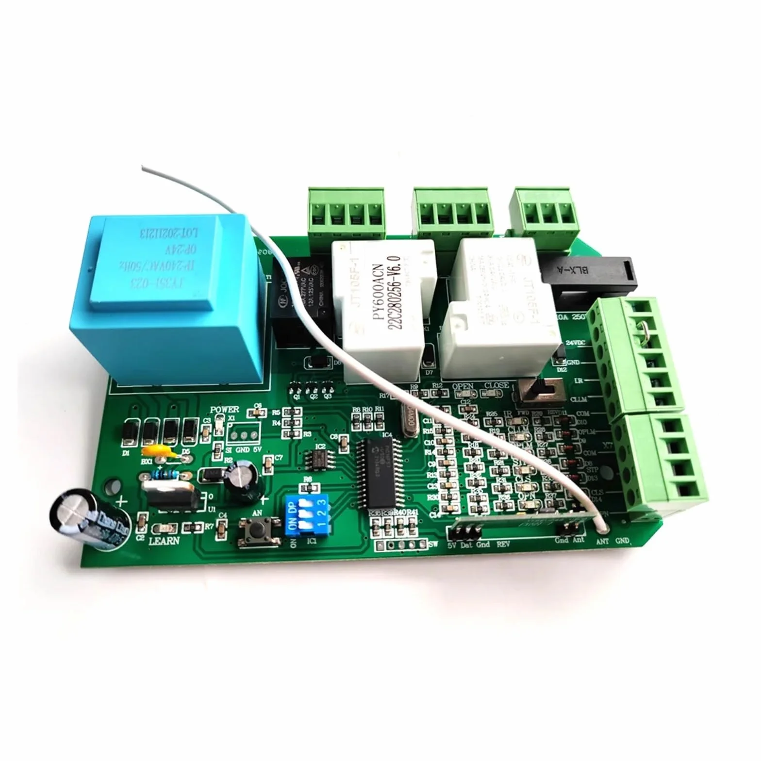 Abridor de puerta de garaje, Tablero De Control Eléctrico Py600 Sl1500 for El Tablero Principal Electrónico Del Abridor De Puerta Corredera Se adapta a puertas versátiles (Size : 220V spring switch)