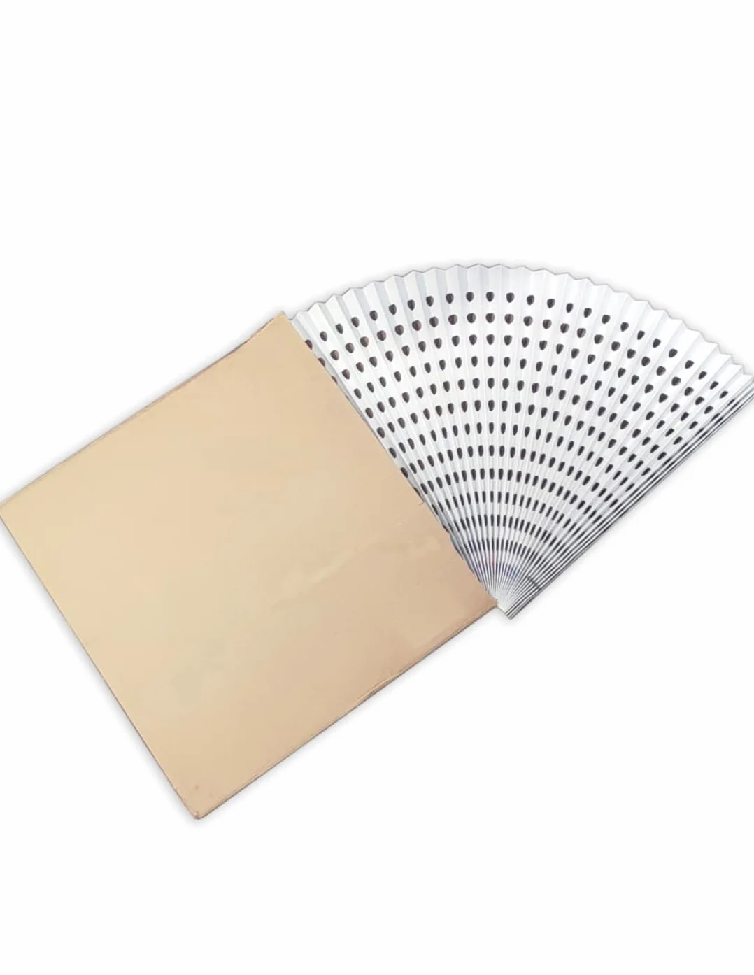 Filtro De Cartón Plegado Cara Blanca 1X10 Mts