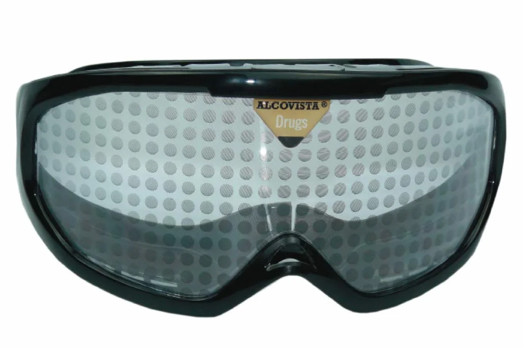 Gafas de simulación de Drogas y psicotrópicos