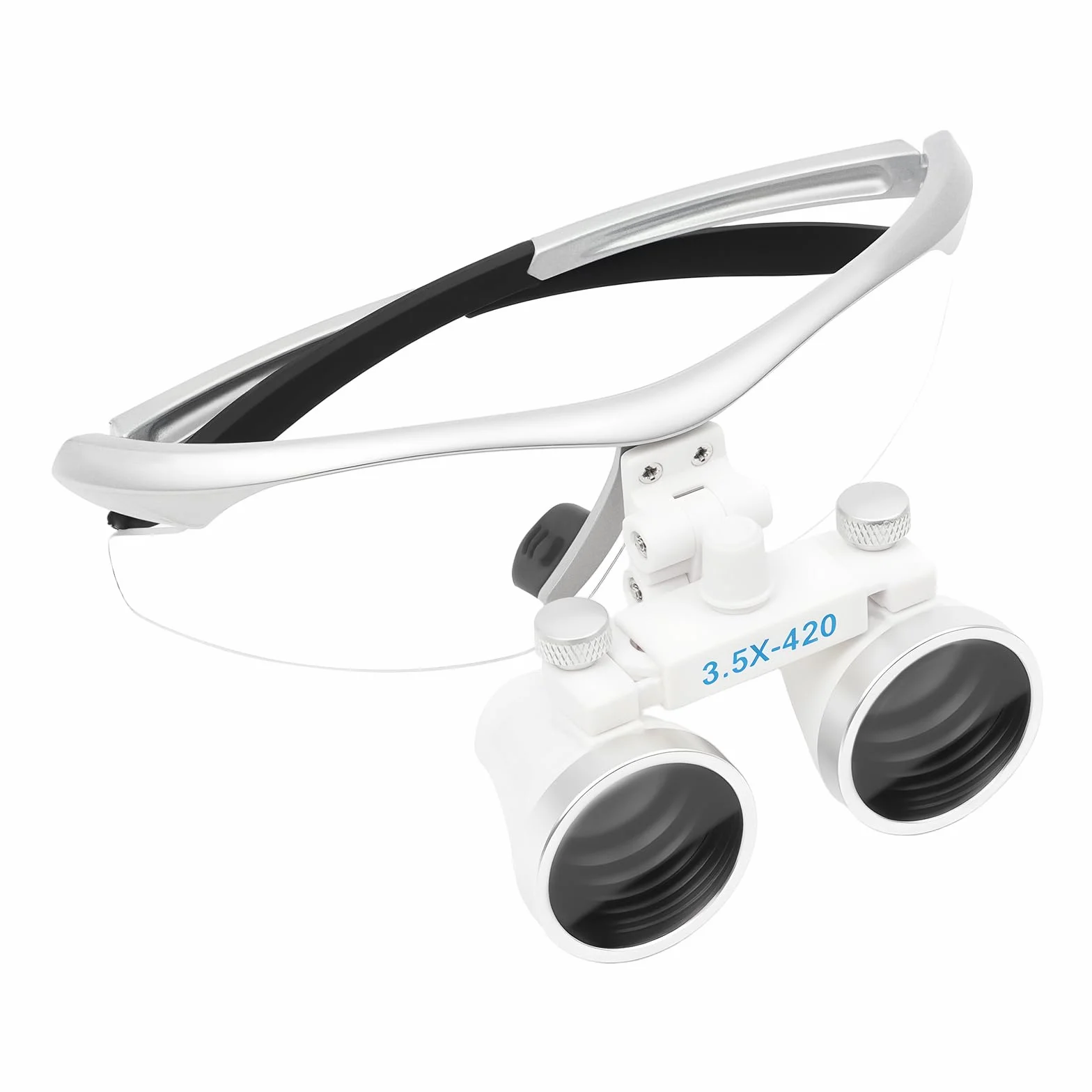 Lupa binocular profesional LED dental 3,5 x 420 mm