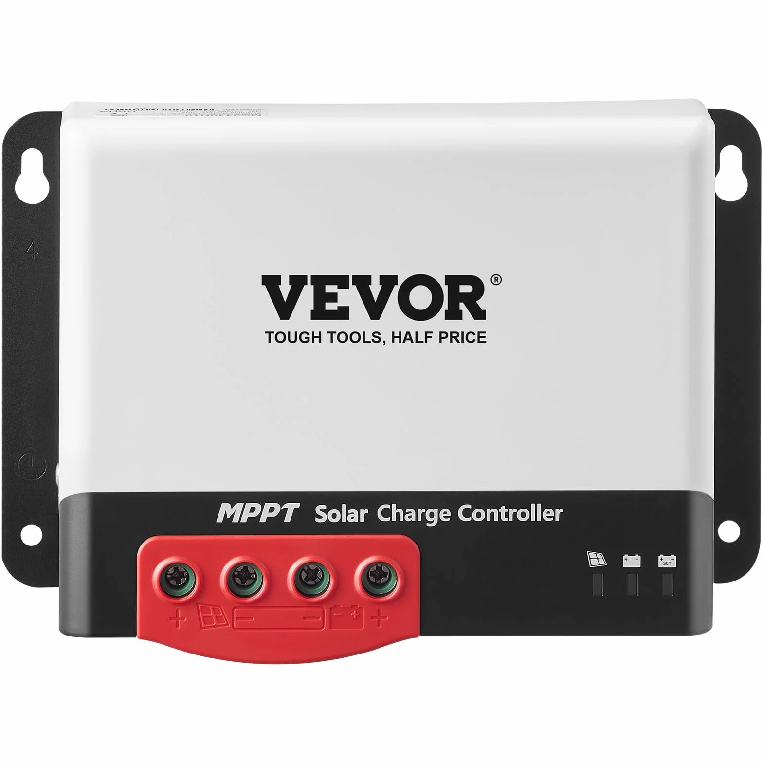 VEVOR Controlador de Carga Solar MPPT 12 V/24 V Auto CC Regulador de Carga del Panel Solar 50A Módulo Bluetooth 98% de Eficiencia de Carga para Baterías Selladas AGM, gel, Inundadas y de Litio
