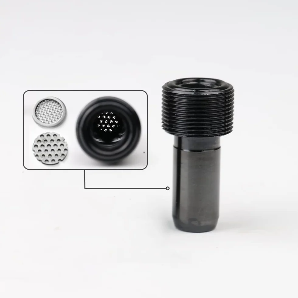 10 tubos de refrigerante HSK-63 con filtro, tubos de refrigerante dobles filtros de acero inoxidable para soporte de herramientas CNC HSK63