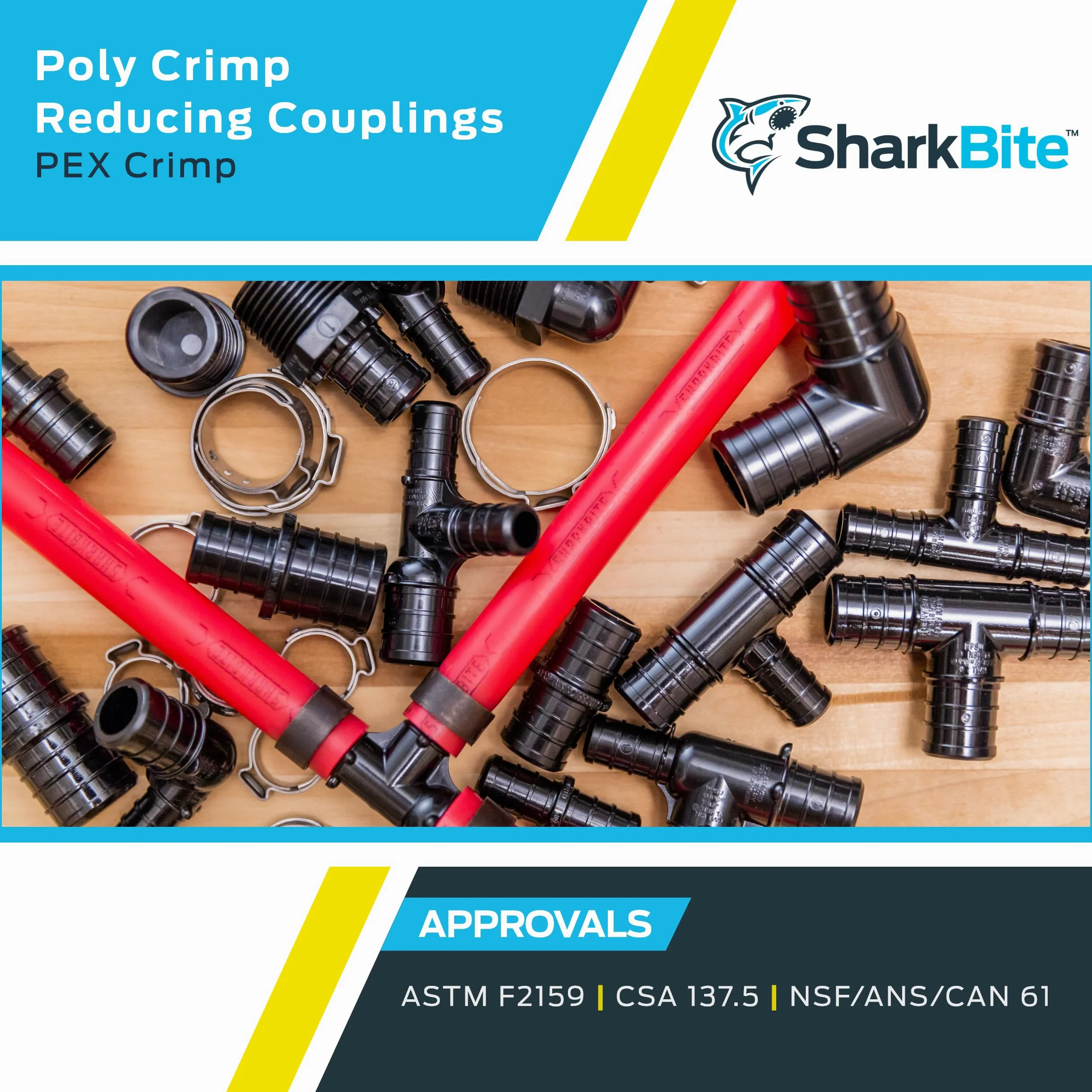 PEX CR COUPL3/4X1/2 5PK (Paquete de 1)