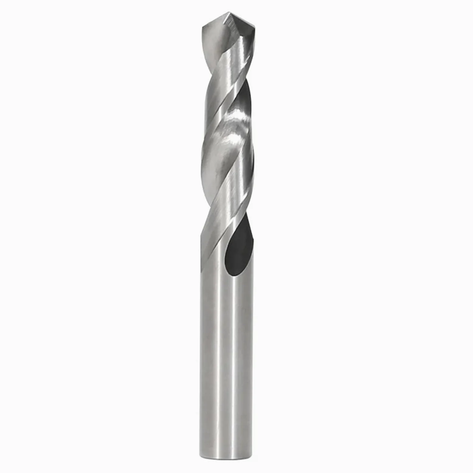 Brocas de carburo tungsteno HRC50 °, flauta, brocas Metal for metal duro, torno CNC, herramienta perforación acero 7,1-13,0mm, 1 ud(9.5mmx35x65L)