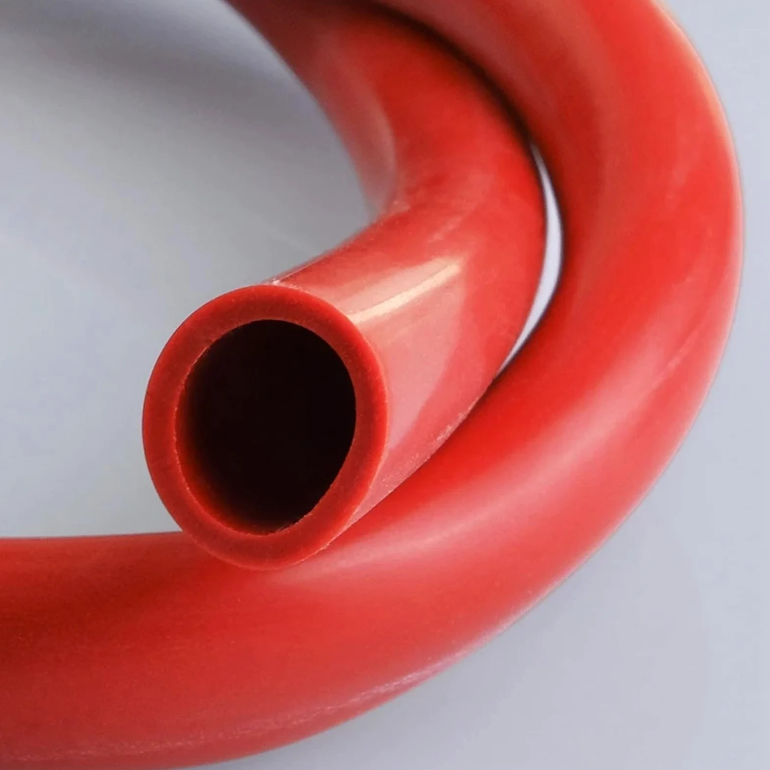 Manguera De Goma Tubo De Silicona Rojo Anaranjado Tanque Combustible For Automóvil Resistente Al Calor, Refrigeración Vacío para Flexible(10M,15x20mm)