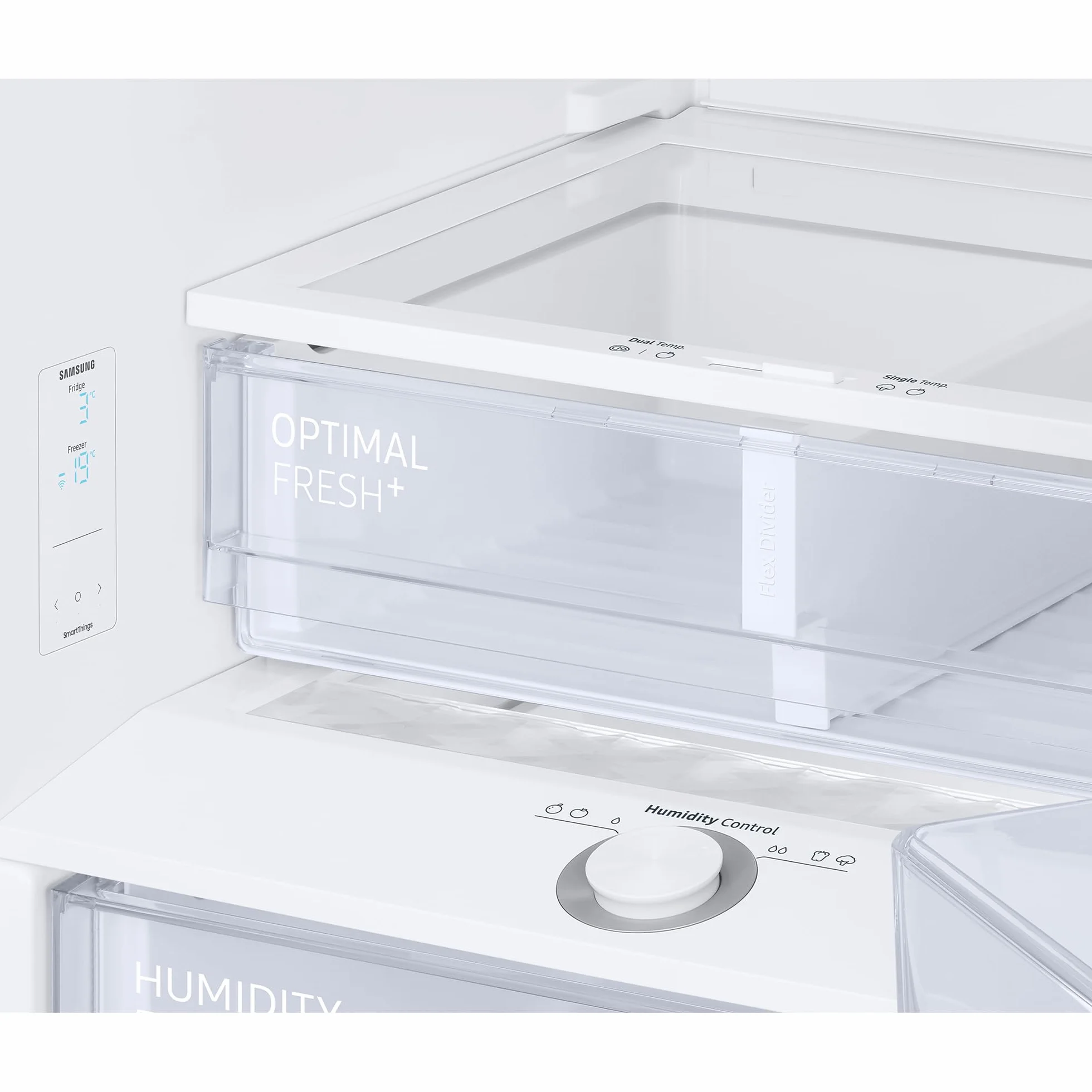 Samsung RB38C605CWW/EF Frigorífico Combi No Frost Blanco Clase C SmartThings AI Energy Mode