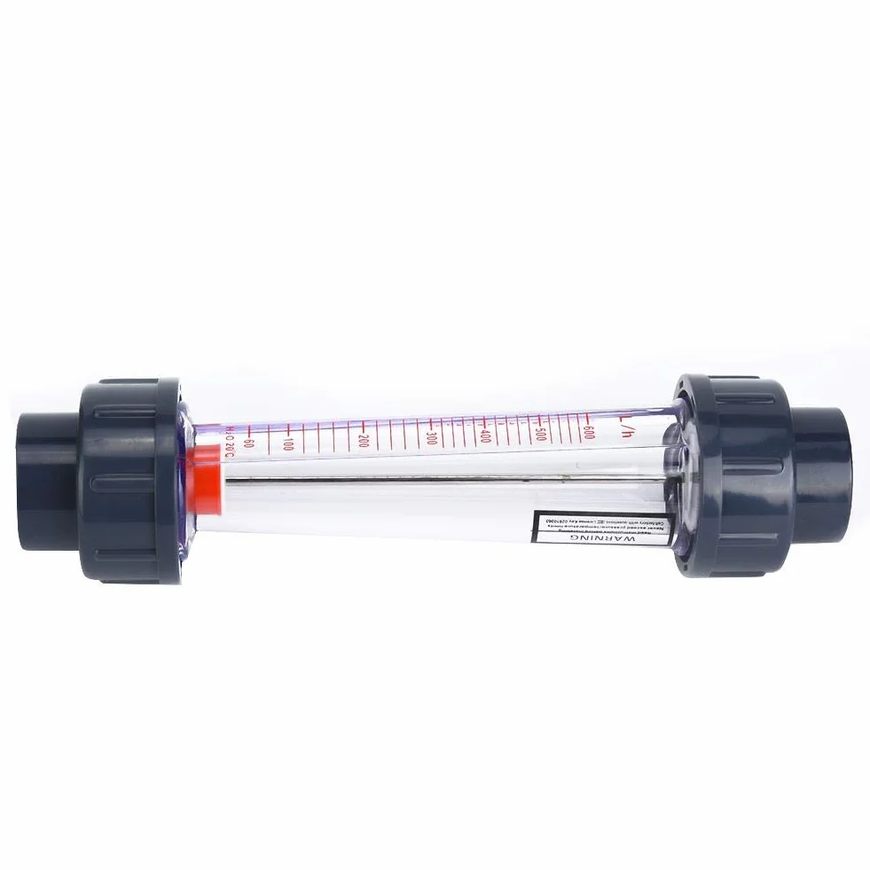 Caudalímetro de líquido LZS-25 (D) 60-600L/H Plástico ABS Alta precisión