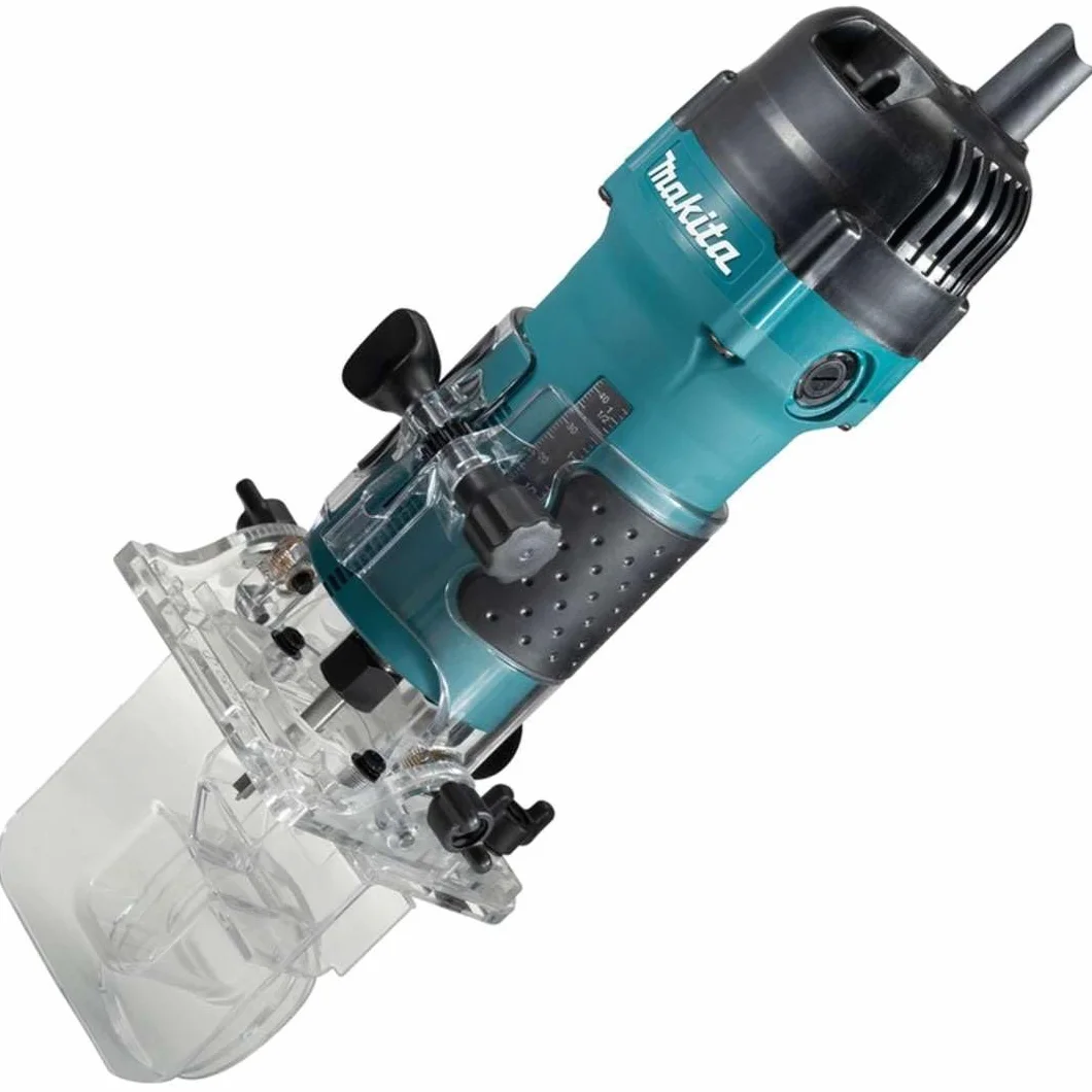 Fresadora de cantos 6mm 530W SAR base inclinable.