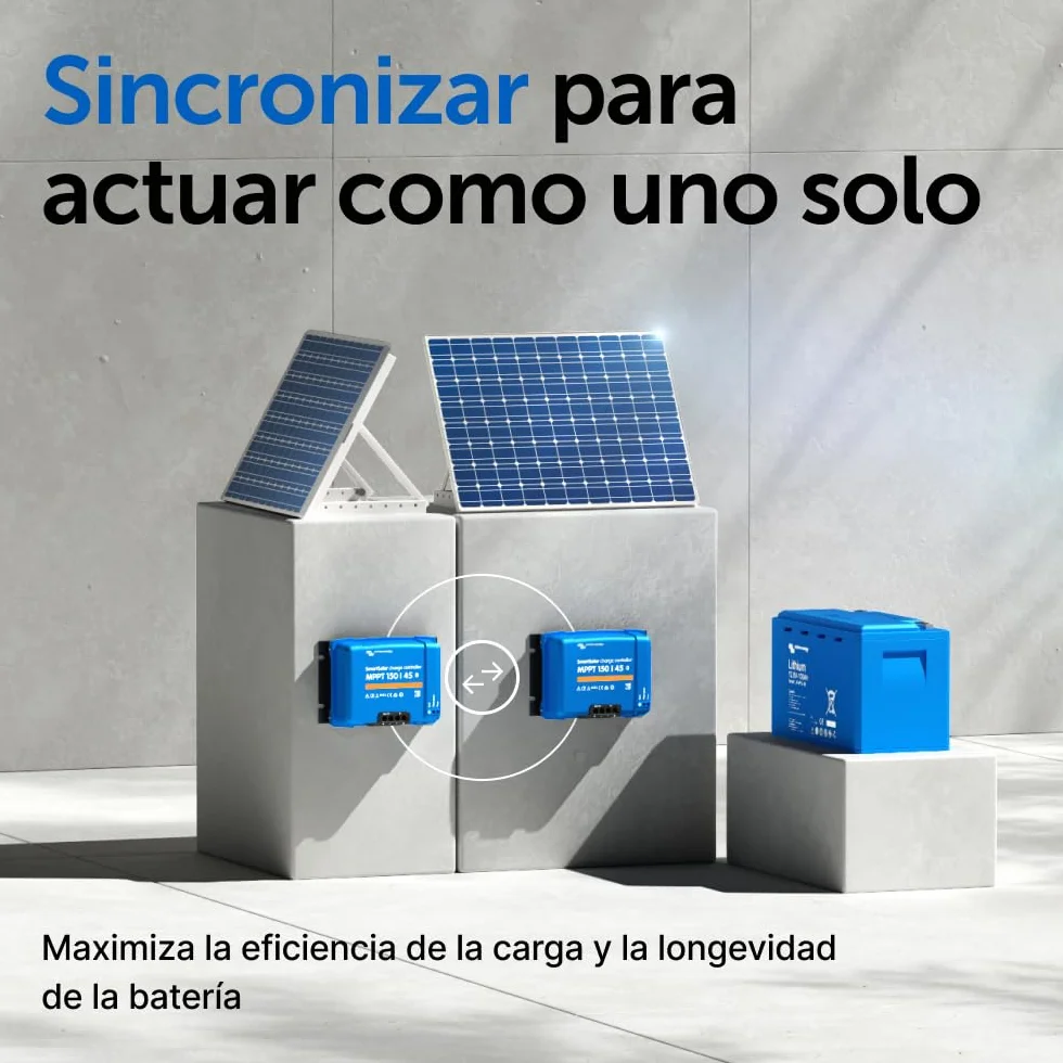 Victron Energy SmartSolar MPPT 150V 45A 12/24/36/48V Controlador de Carga Solar Bluetooth