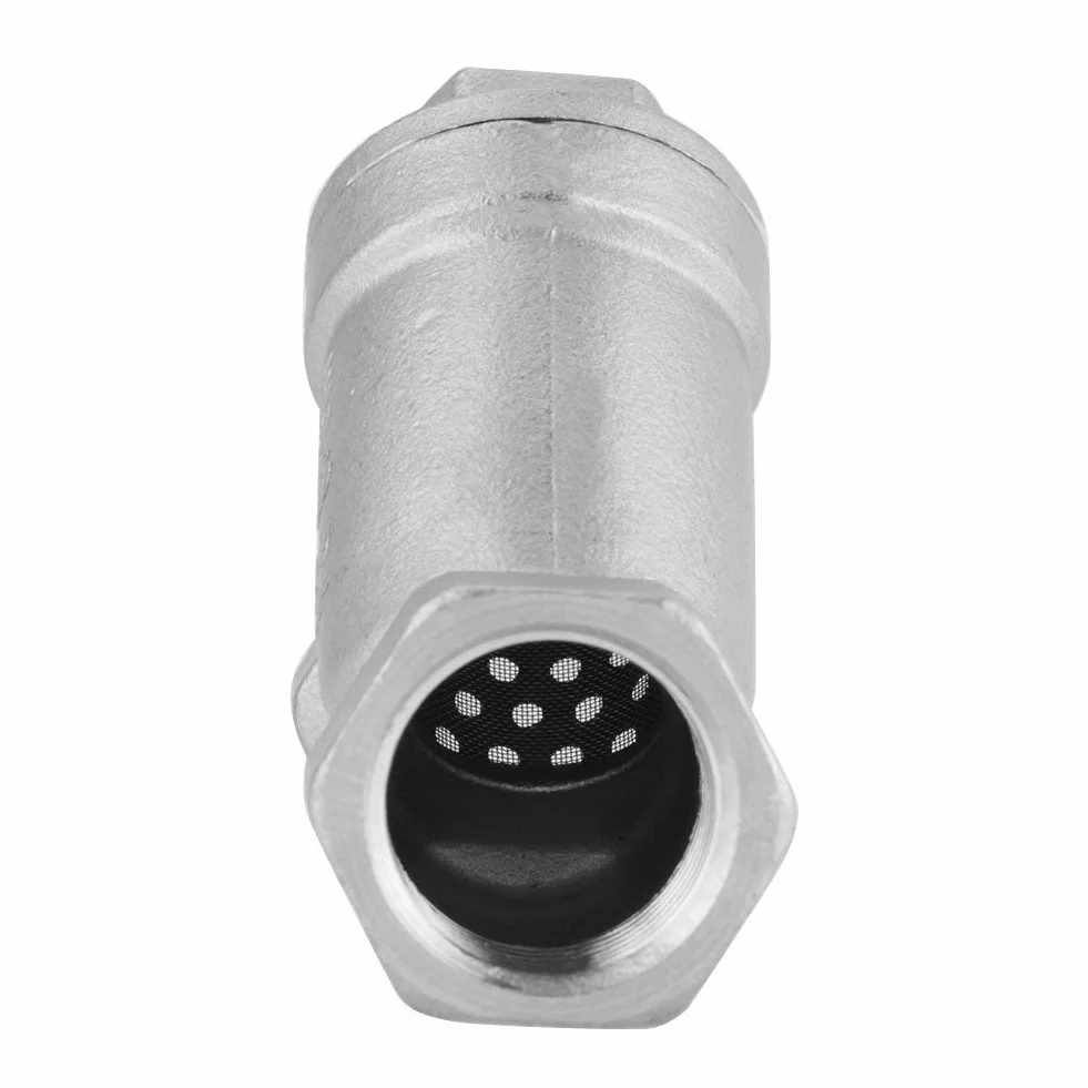 Colador Acero Inoxidable Malla DN15 NPT 1/2 Agua Aceite Gas