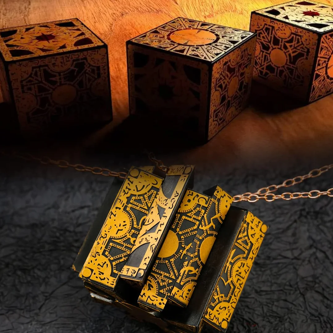 Hellraiser Puzzle Box Lament Configuration Horror Movie Prop Model Decoration