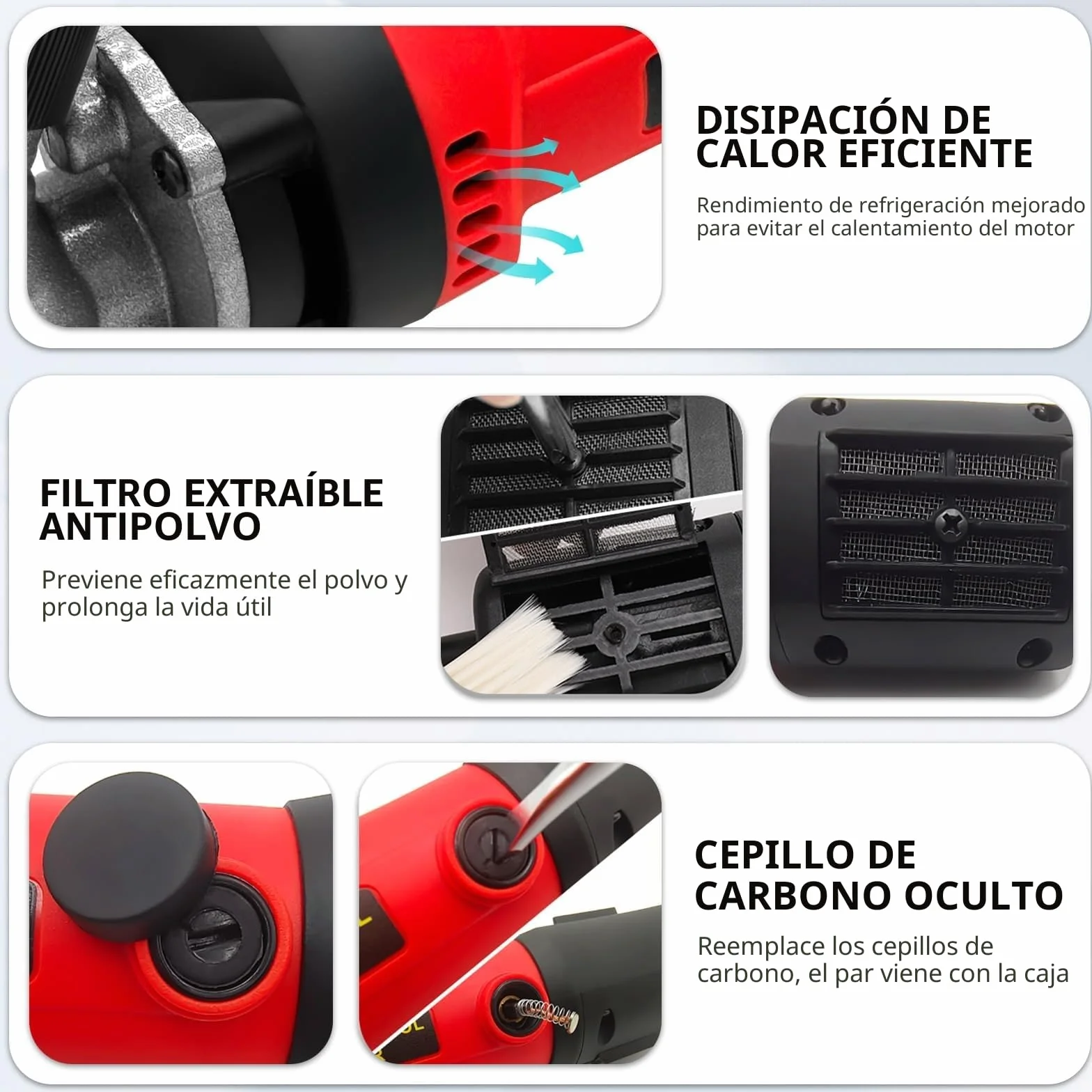 1000W Esquiladora Ovejas, Esquiladora Eléctrica con 6 Velocidades Ajustables, Cortapelos Eléctrico con Estuche de Transporte, Máquina de Esquilar Eléctrica para Ovejas Ovino Alpacas Cabras