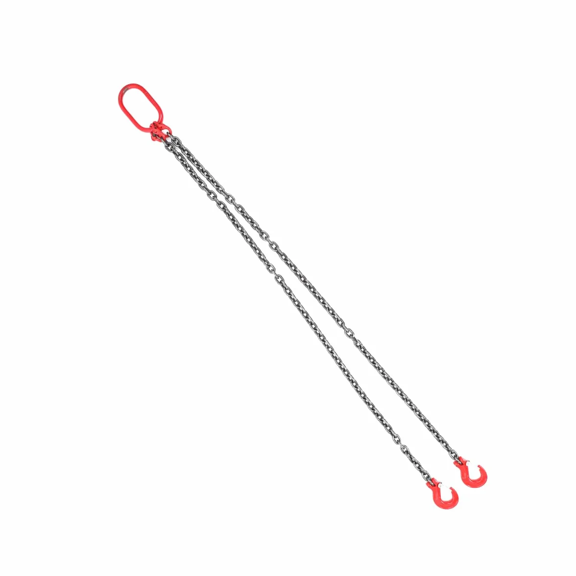 Cadenas de Elevación G80, Cadena de 2 Hebras, Eslinga de Carga 1,5M, Acero Aleado