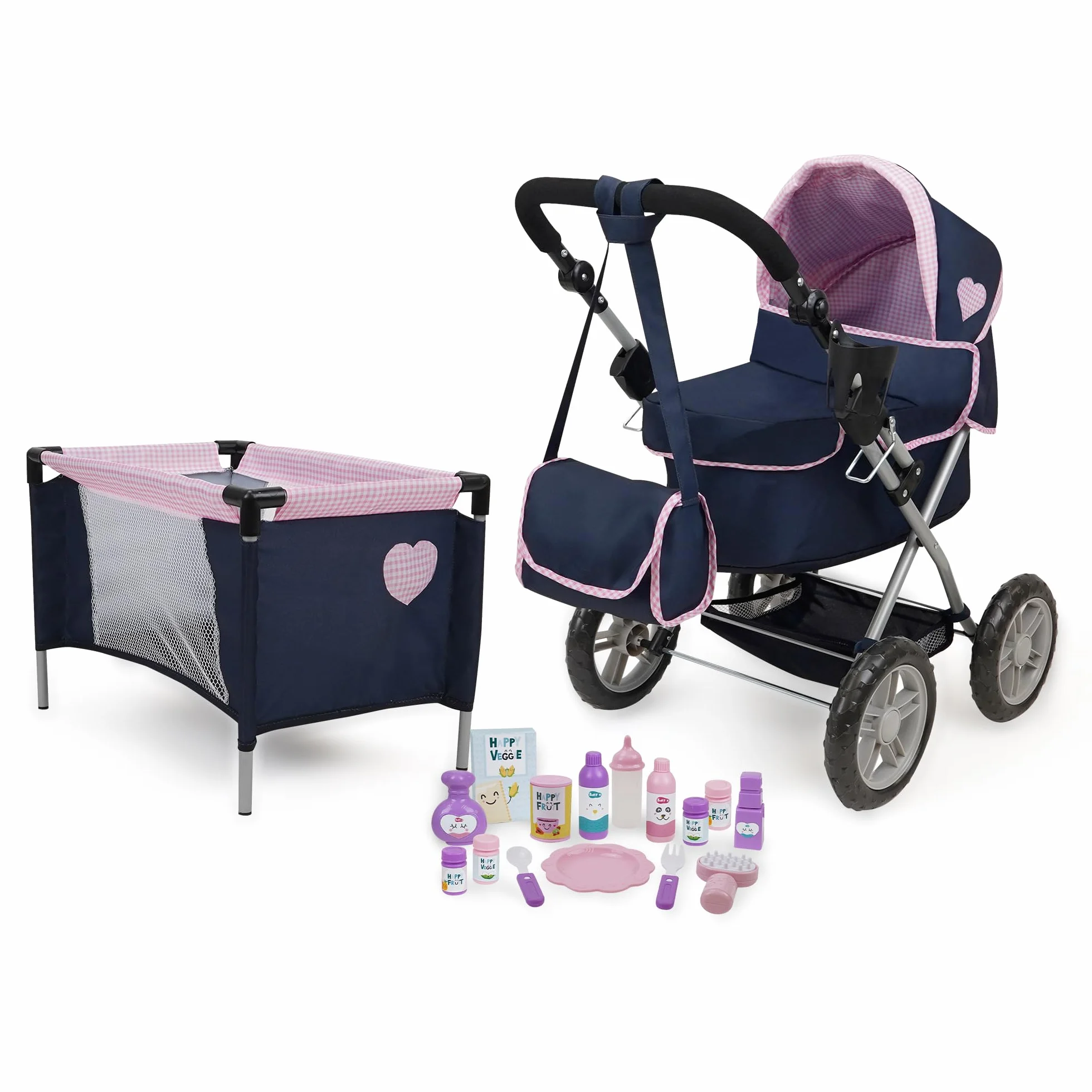 Cochecito para muñecas 509 Crew Classic Navy 18 piezas a partir de 3 años Azul Marino