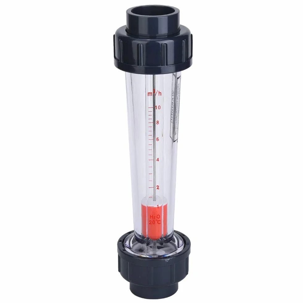 Medidor de Flujo LZS-32(D), Precisión 4%, ABS, 1-10m³/H, 290x70x70mm