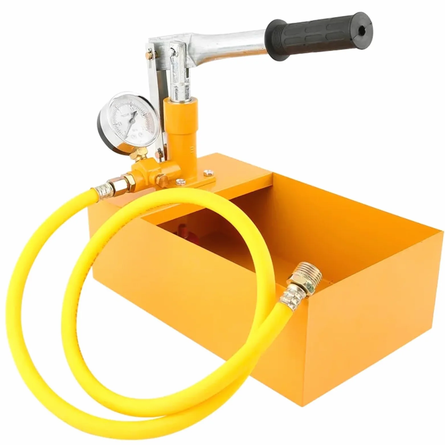 Bomba de Prueba, Probador De Bomba Hidrostática Manual Con Manómetro | Herramienta Prueba Presión Para Plomería, HVAC Y Líneas Agua