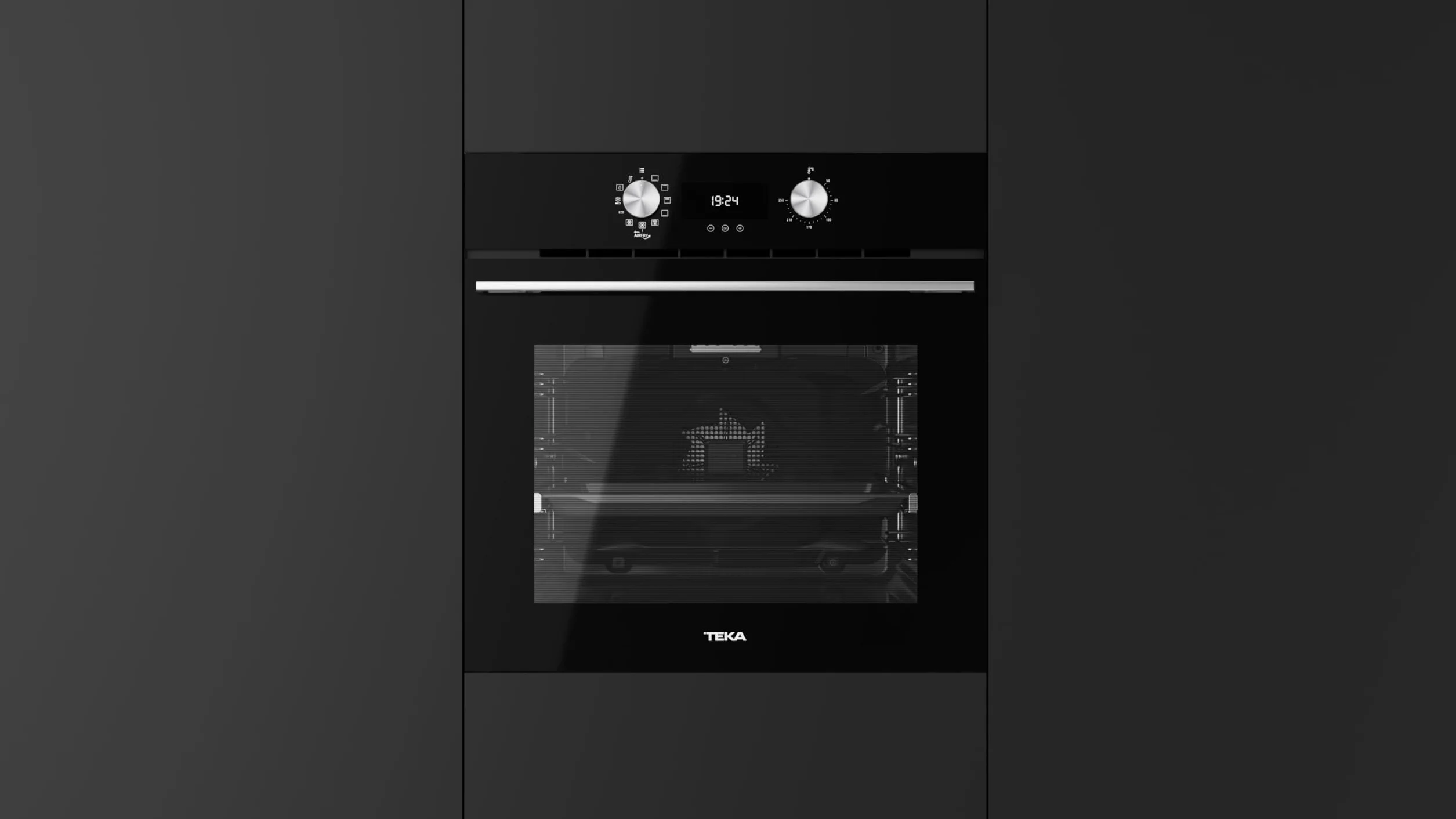 TEKA Horno Multifunción AirFry 60 cm HLB 8416 HydroClean Pro 9 Funciones