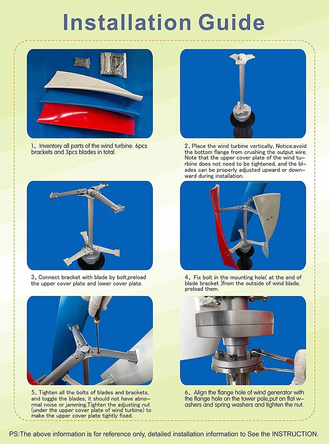 Aerogeneradores 220V con Controlador de Carga a Prueba de Agua 3 aspas para Uso doméstico Aerogenerador Vertical, 3000W Sin Ruido Aerogenerador Vertical de levitación magnética Vertical (Blanco) (220