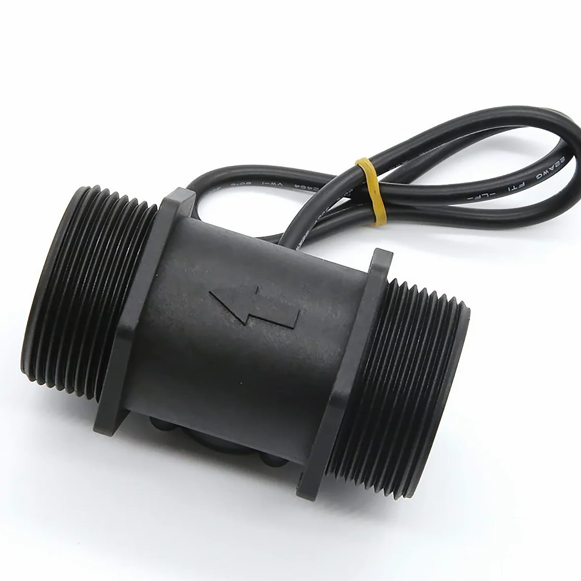 Sensor de flujo de agua, 2 sensores de efecto Hall de 2 pulgadas, contador de caudalímetro de bajo metro, sensor de control de agua, interruptor de flujo de agua, interruptor de sensor de alta