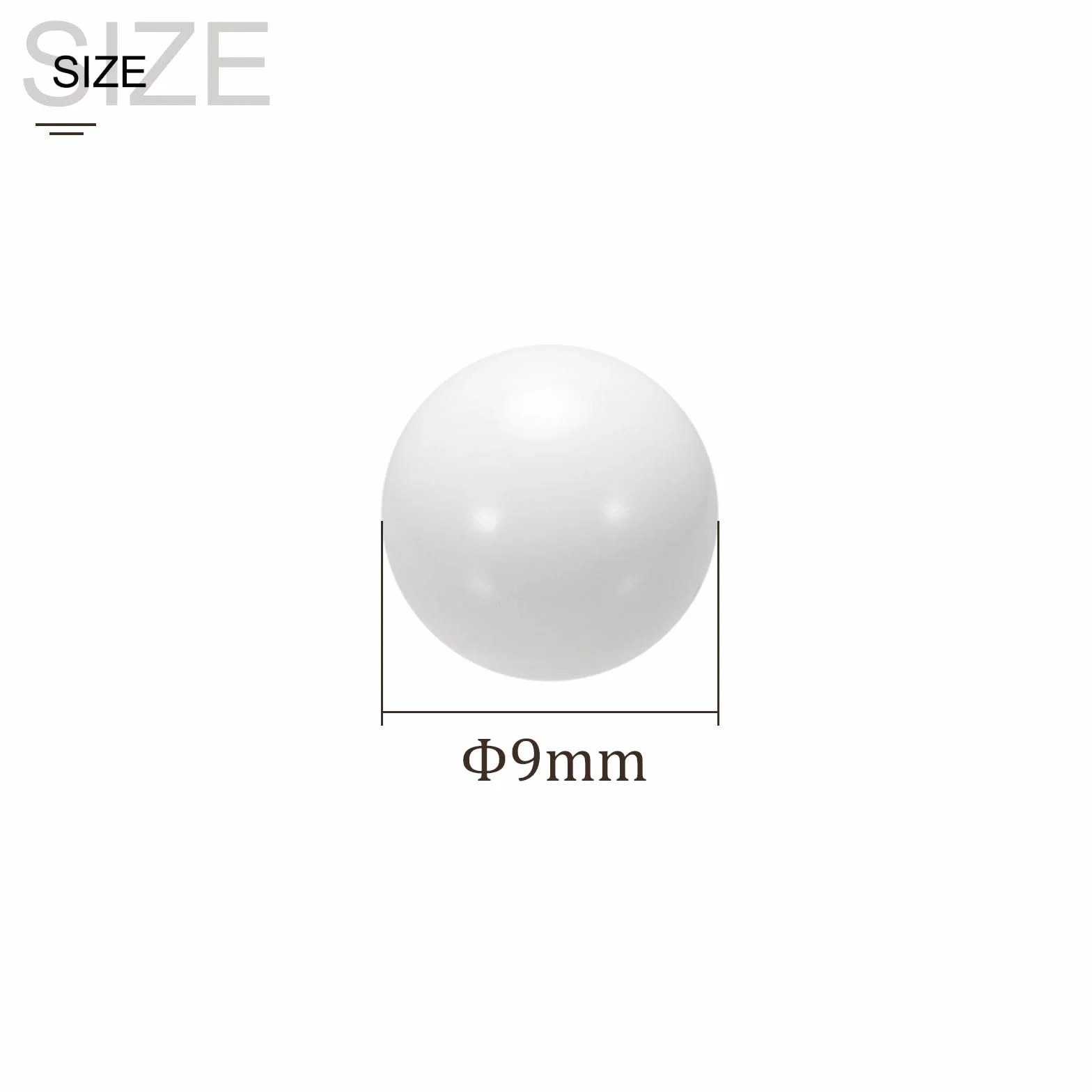 Bolas De POM 9mm Bola De Rodamiento De Plástico 50 Piezas Para Válvulas Y Medidores De Flujo