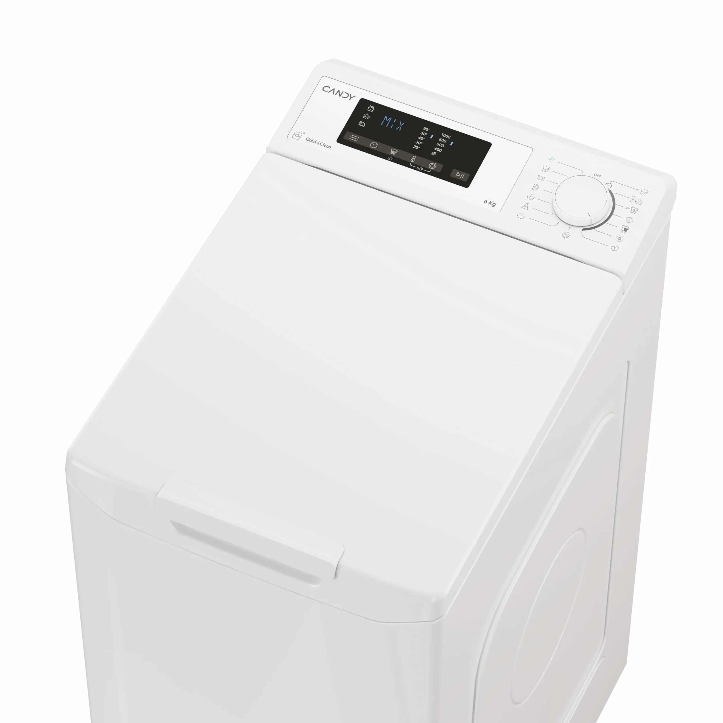 Candy ProWash 300 TCA063D3-S Lavadora Carga Superior 6KG 1000RPM Wi-Fi Blanco