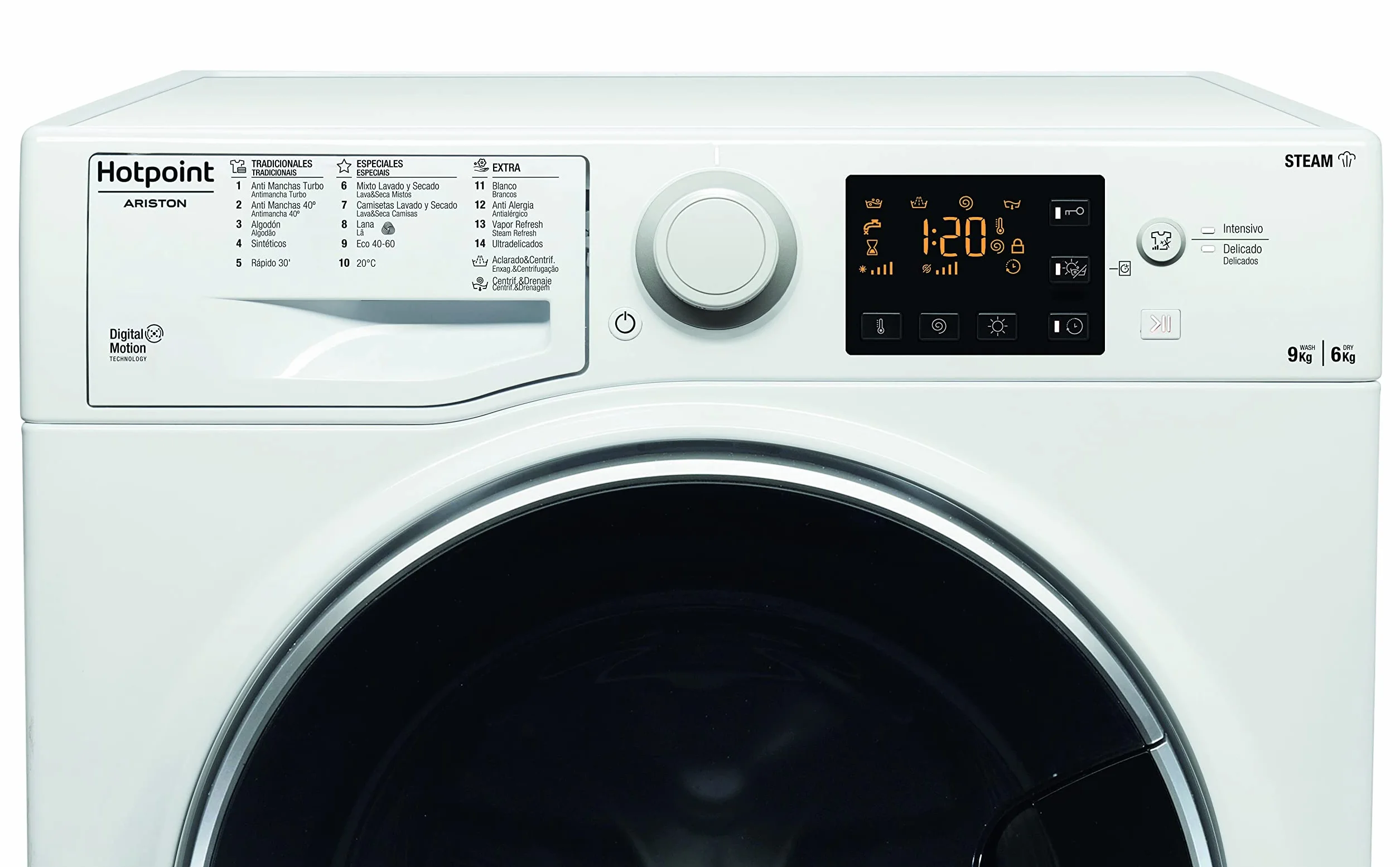 HOTPOINT Ariston Lavadora Secadora RDG964348WDVSPT 9Kg 1400Rpm