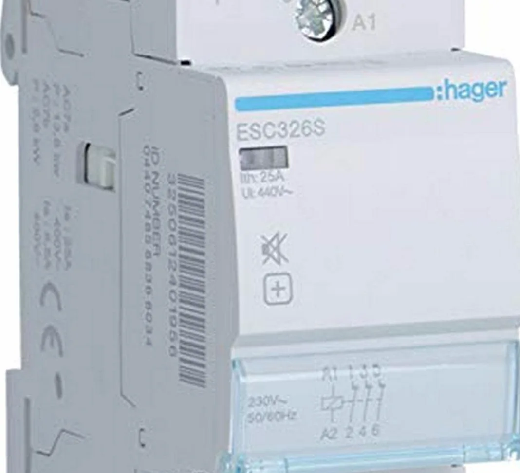 Contactor silencioso, 25A, 3NC, 230V