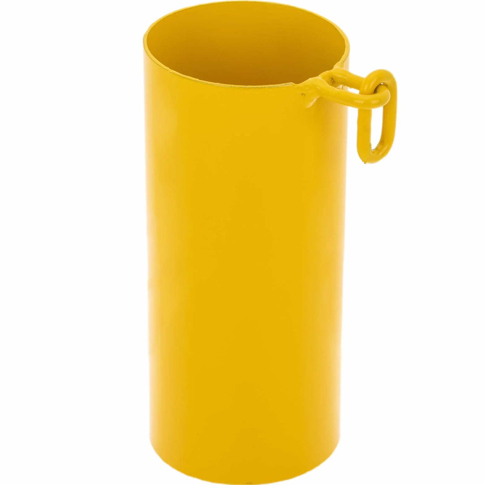 PrimeMatik Bolardo de acero con base enterrada removible 110x1000mm