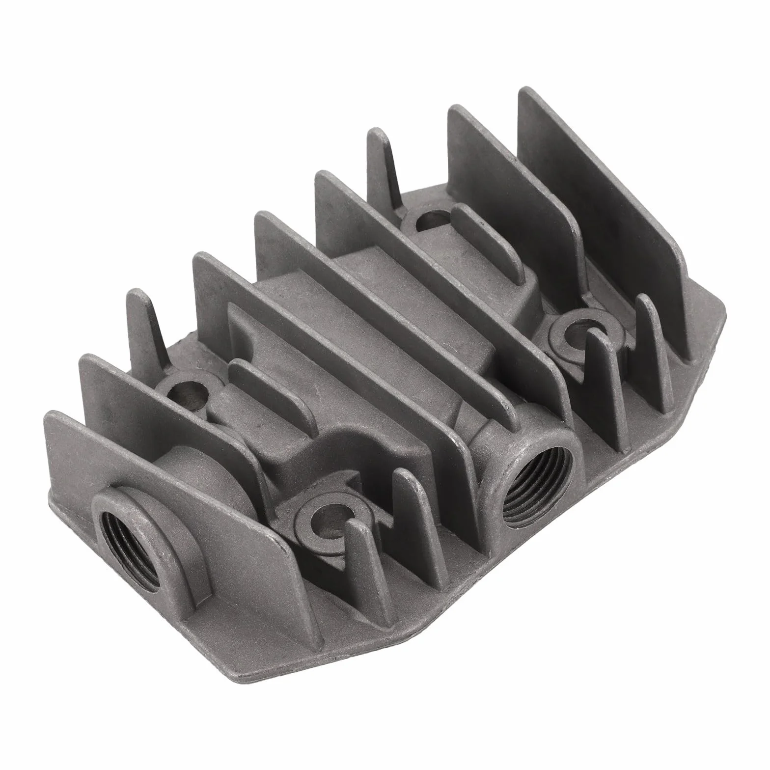 Piezas de Repuesto para Compresores de Aire, Cabezales de Cilindro de Aluminio Fundido (2)