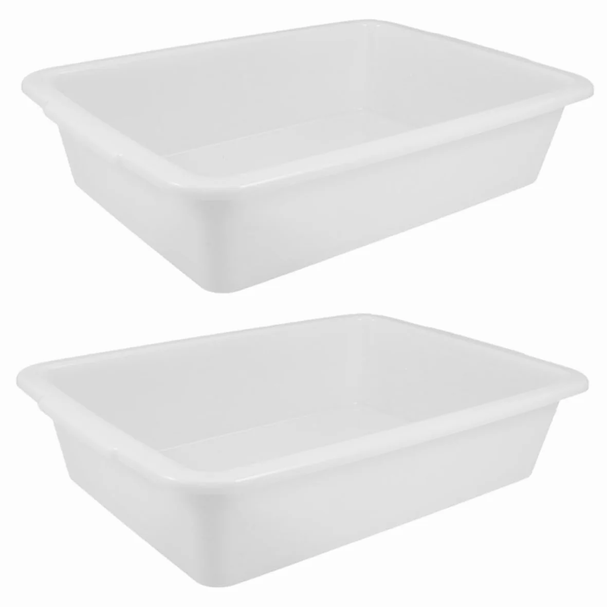 Bandeja De Laboratorio Multifuncional Rectangular 24x17x6,5 Cm, Resistente a Ácidos y Bases, Bandeja De Mezcla Anti-fugas Para Experimentos Químicos y Enseñanza Científica
