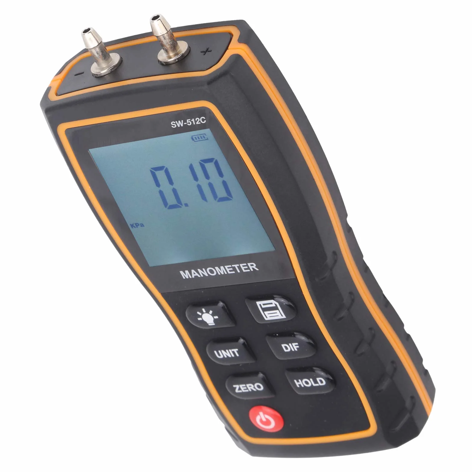 Manómetro Digital SW-512C Medidor de Presión de Aire para Sistemas de Ventilación y Salas Limpias con Múltiples Unidades
