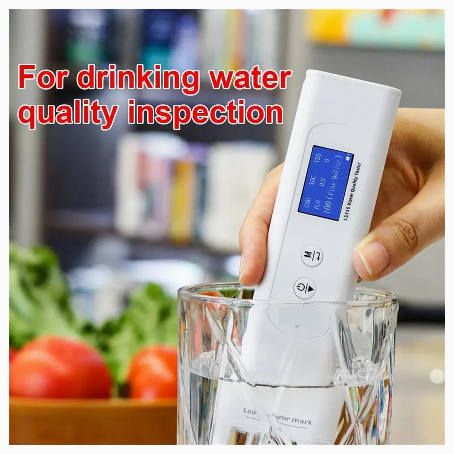 Probador de calidad del agua potable, medidor TDS, portátil DQO, TOC, CE, alta precisión, resistente,Extensamente probado