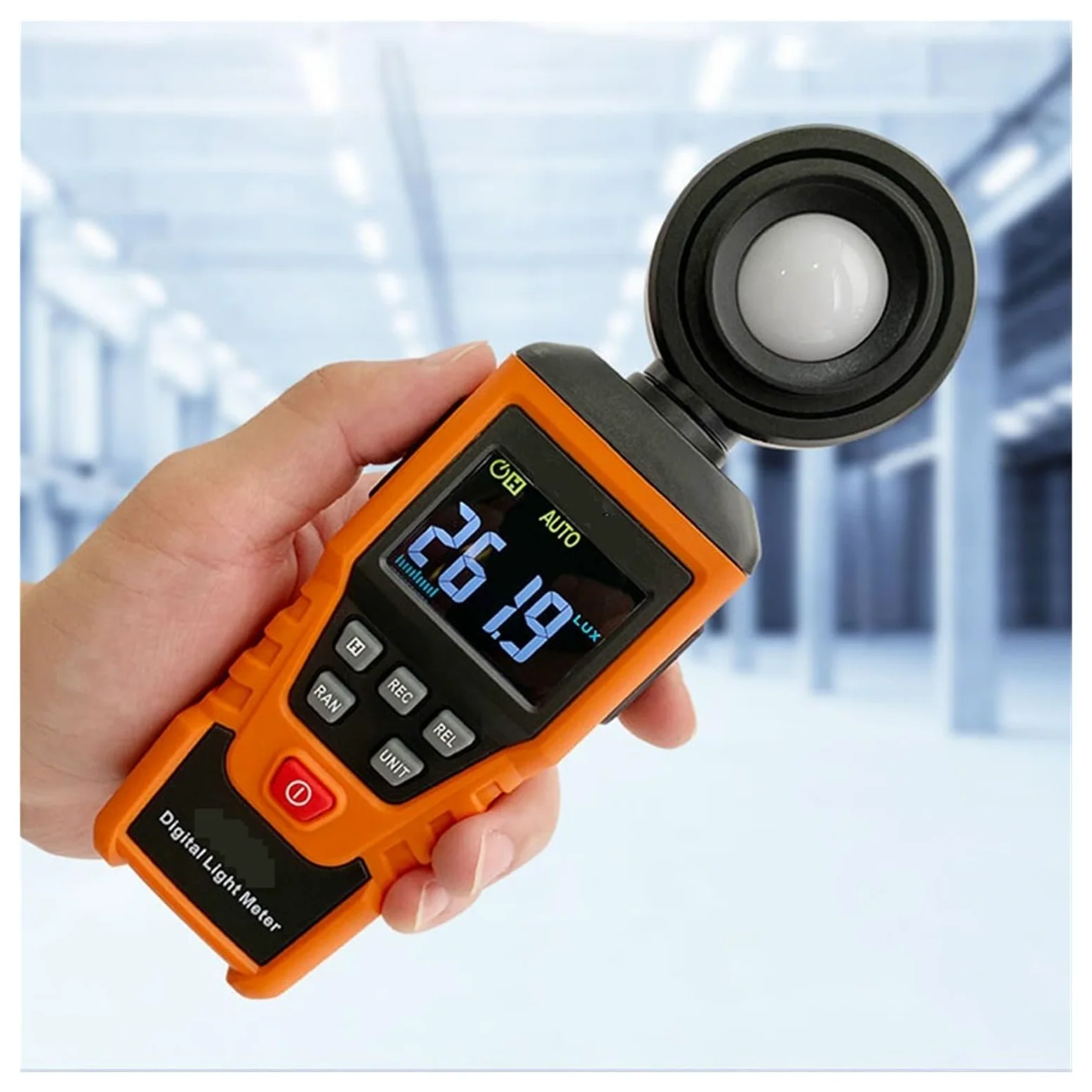 Herramienta de medición de Intensidad de iluminación y Brillo Luxómetro Profesional De La Industria 200000LUX Luxómetro Digital Preciso Fotografía Fotómetro Medidor De Luz Sonda Giratoria