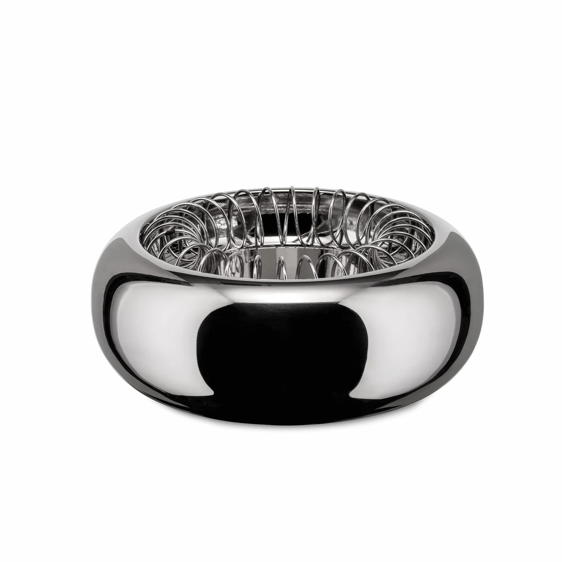 Alessi 7690 16 - Cenicero de acero, color plateado