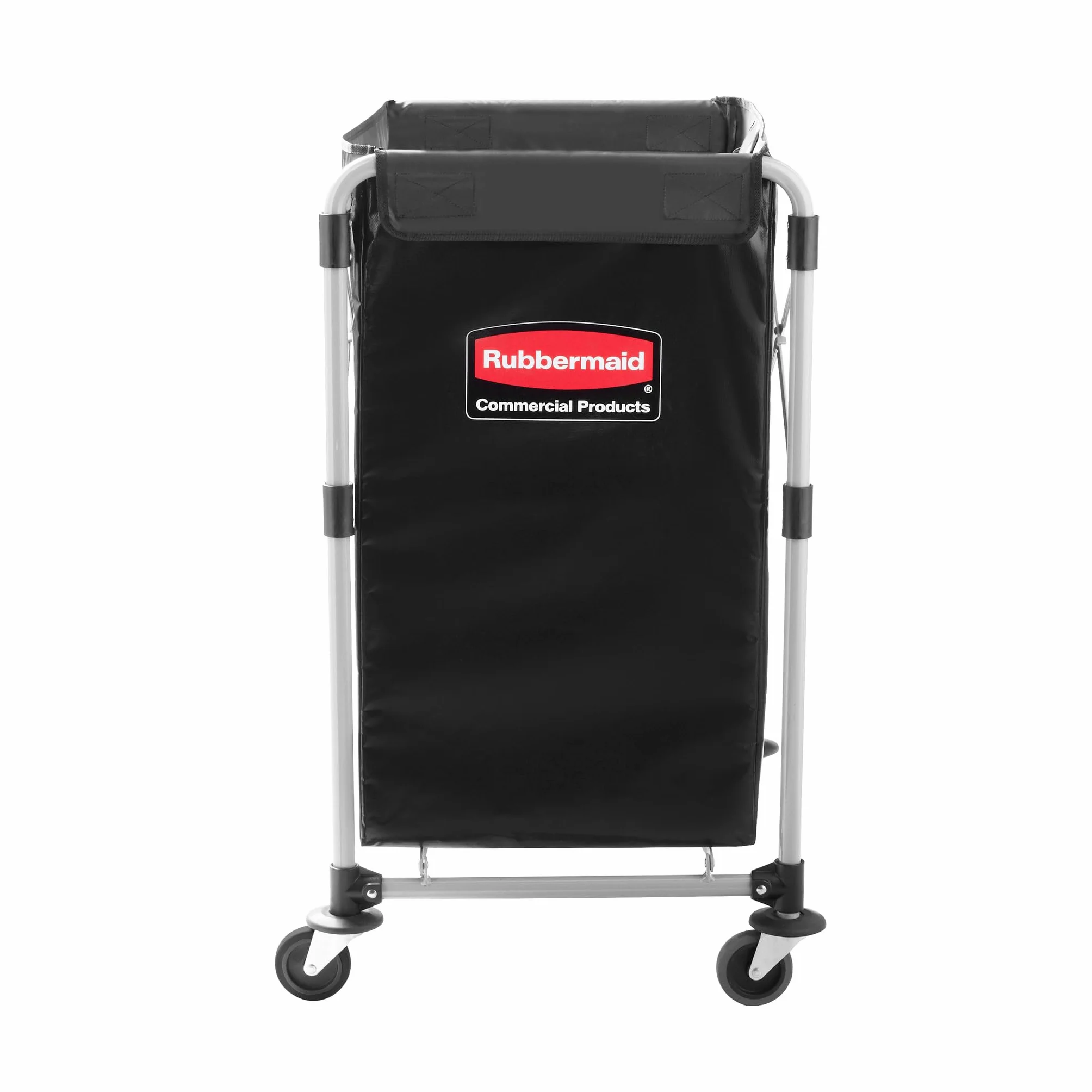 Rubbermaid Commercial Products 1871643 Carro X Plegable, Plata, 150L, 51.6 cm x 61.3 cm x 83.9 cm
