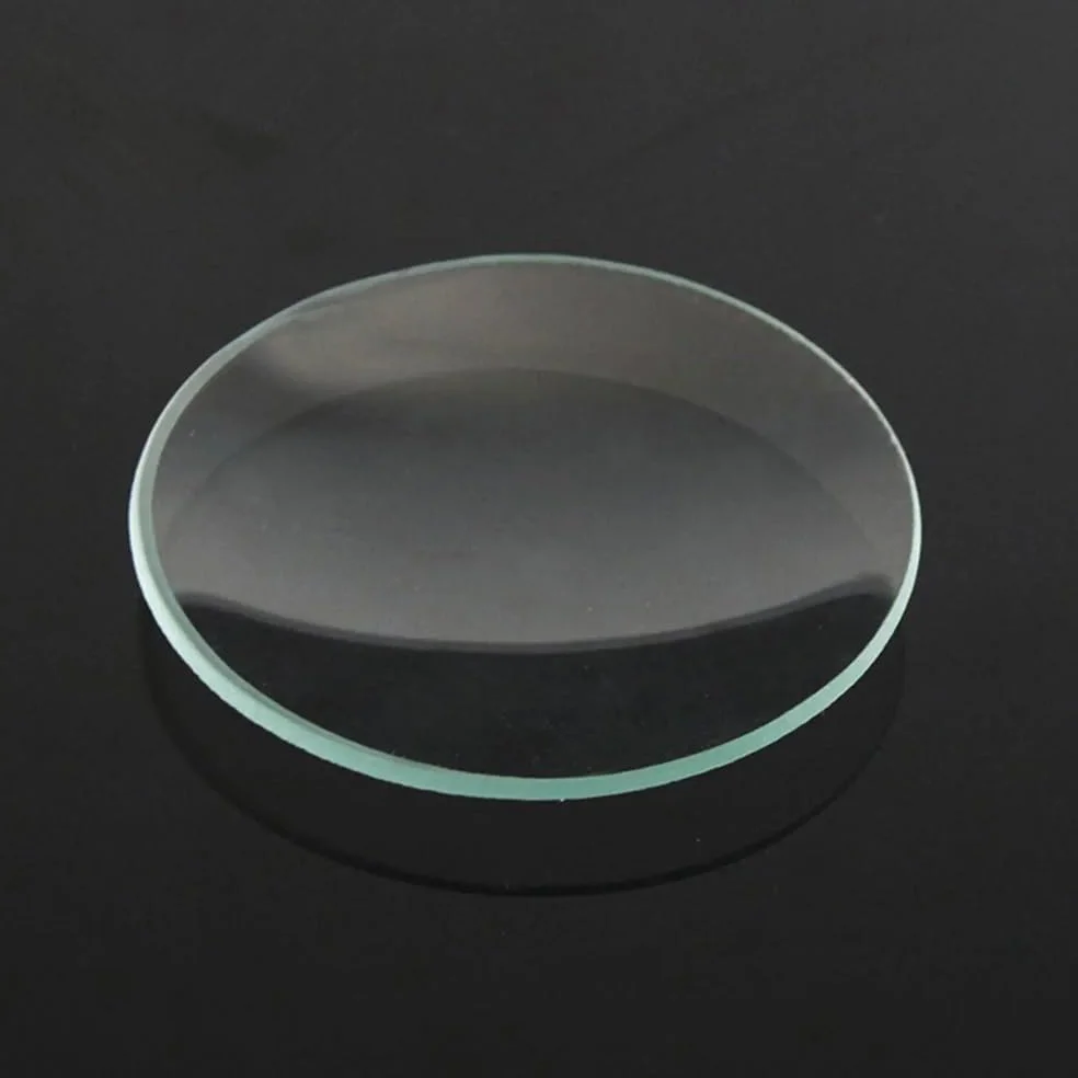 Equipos y suministros de laboratorio Plato de reloj vidrio laboratorio Disco superficie química