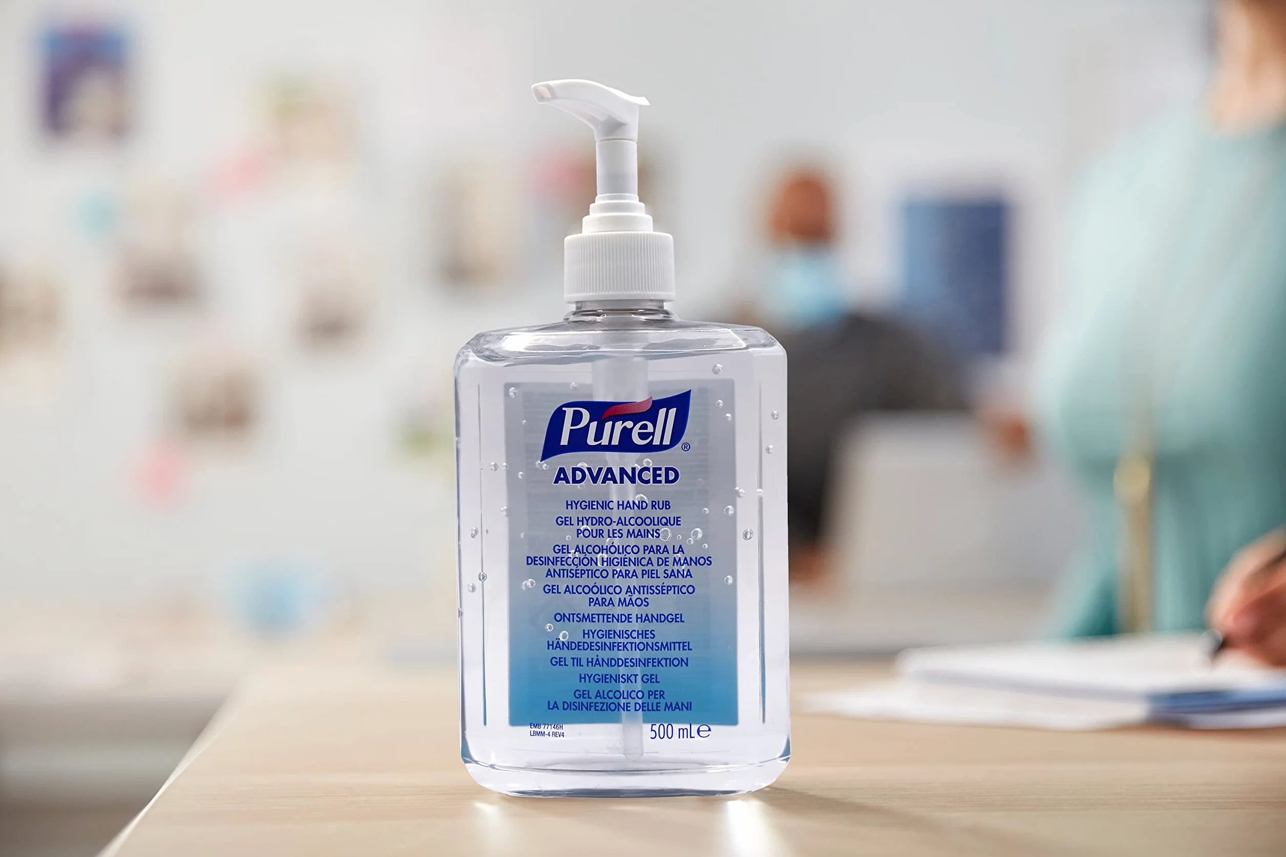 PURELL ADVANCED Gel hidroalcohólico DE MANOS 500ml, alcohol en gel desinfectante manos, 500ml Botella. Acaba con el 99,99% de los gérmenes más comunes que pueden resultar nocivos.