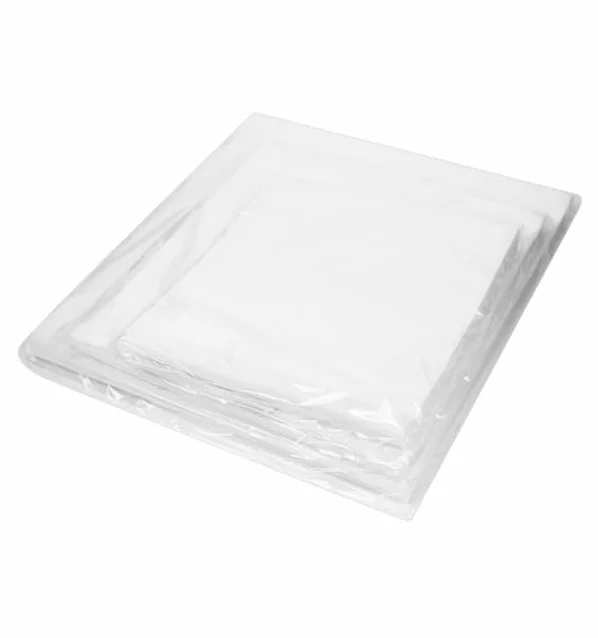 Bolsa Antigrasa Abierta Dos Lados Blanco 18x18,2 cm Papel Reciclable 100 Unidades