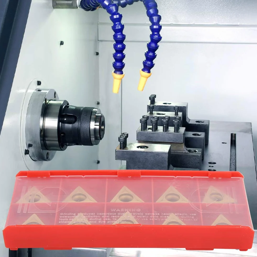 TCMT 16T304 Insertos de Torno Triangular Carburo 10 Uds Herramienta de Torneado