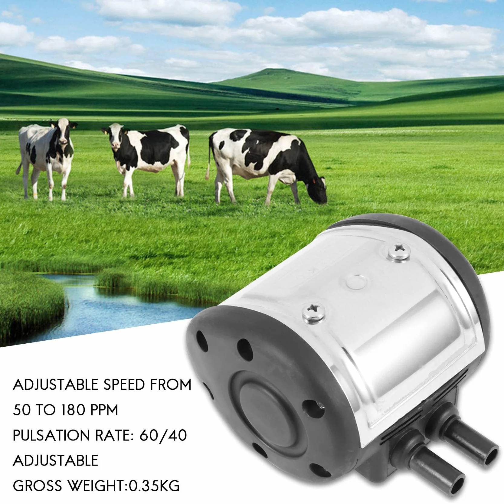 New L80 - Pulsador neumático para ordeñadora de vaca para máquina de leche adaptable