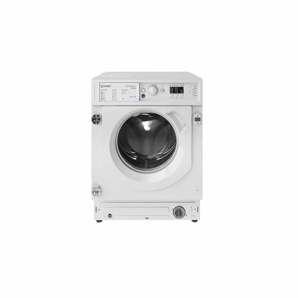 Indesit Lavadora secadora empotrable BIWDIL861485EU 8 kg 6 kg
