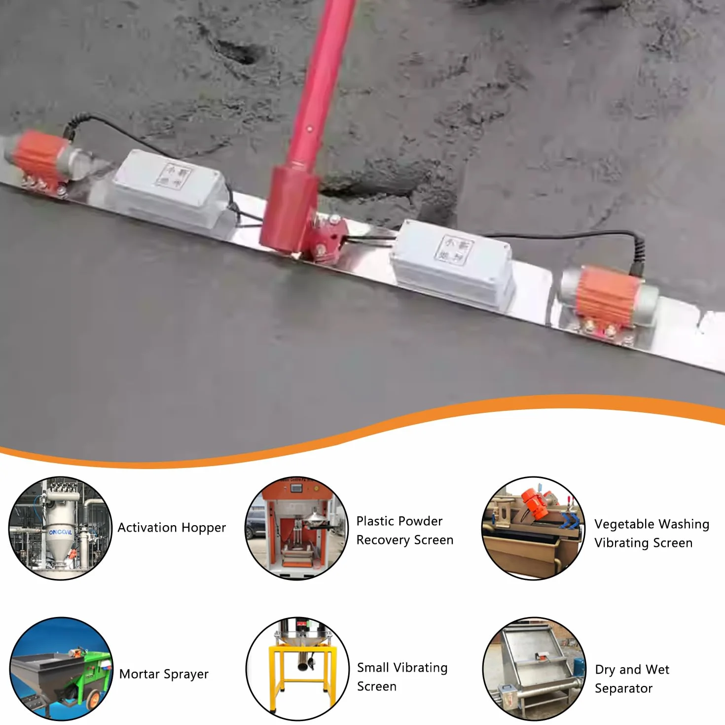 220V 100W Motor de Vibración con Controlador de Velocidad de 0-3000RPM, para Minería Metalurgia Carbón Electricidad y Construcción